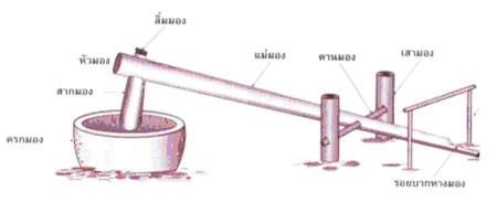 ส่วนประกอบ ครกมอง