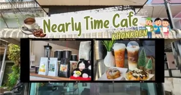 “Nearly Time Cafe” คาเฟ่ร้านเล็ก ไม่ลับ! ราคาน่ารักที่ควรมาลอง @khonkaen