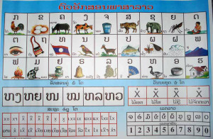 ตัวอักษรภาษาลาว
