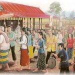 ภาพบุญกฐิน สมัยเก่า