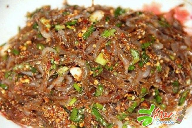 วิธีทำก้อยกุ้ง