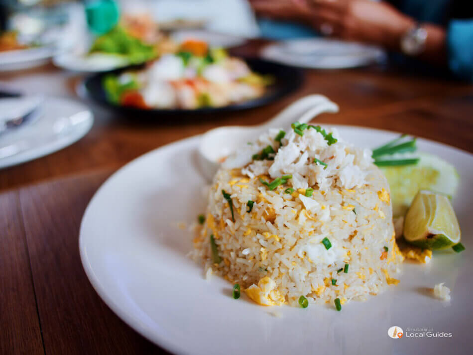 ข้าวผัดปูหอมๆ