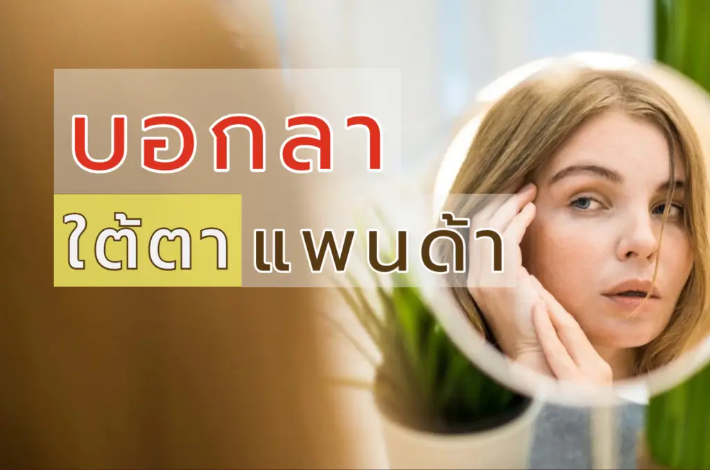 บอกลาใต้ตาแพนด้า