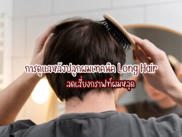 ปลูกผมเทคนิค Long Hair